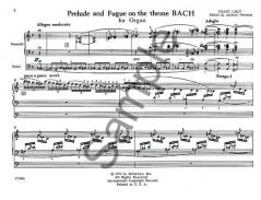 Prelude and Fugue on the Theme BACH von Franz Liszt 