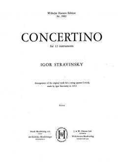 Concertino (Igor Strawinsky) 
