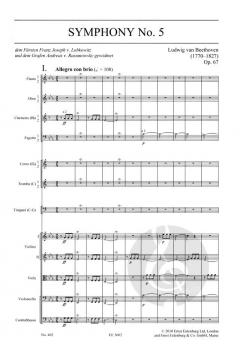 Sinfonie Nr. 5 c-Moll op. 67 von Ludwig van Beethoven 
