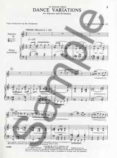 Dance Variations Op. 30 von Paul Creston 