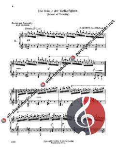School of Velocity Op. 299 Book 2 von Carl Czerny 