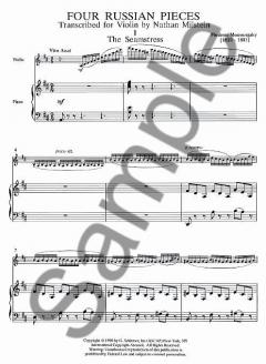 Four Russian Pieces von Pjotr Iljitsch Tschaikowski 