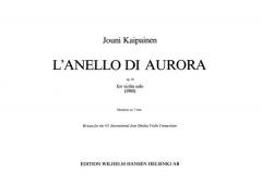 Kaipainen L'anello Di Aurora Violin Solo im Alle Noten Shop kaufen
