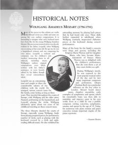 15 Easy Piano Pieces von Wolfgang Amadeus Mozart 