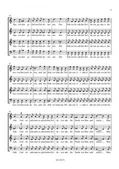 Die Legende vom toten Soldaten für Chor SATB (Kurt Weill) 