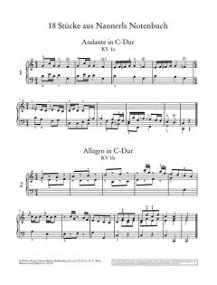 Klavierstücke Band 1 von Wolfgang Amadeus Mozart im Alle Noten Shop kaufen