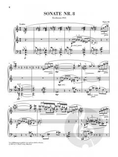 Klaviersonate Nr. 8 op. 66 von Alexander Skrjabin im Alle Noten Shop kaufen