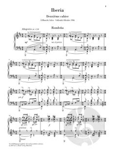 Iberia / Zweites Heft von Isaac Albeniz 