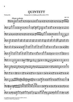 Streichquintette Band 1 von Wolfgang Amadeus Mozart im Alle Noten Shop kaufen (Stimmensatz) - HN777