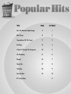 Big Band Play-Along Vol. 2: Popular Hits für Klavier im Alle Noten Shop kaufen