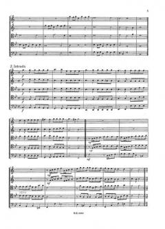 Musik für 5 Blechbläser Heft 1 (Johann Pezel) 