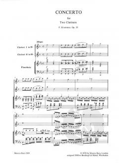 Concerto in Es op. 35 von Franz Vincenz Krommer 