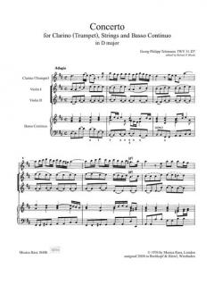 Concerto in D TWV 51:D7 (Georg Philipp Telemann) 
