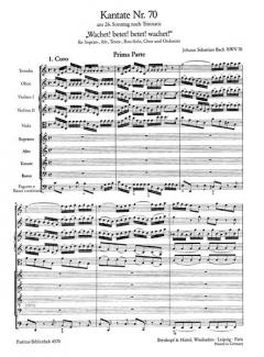 Wachet! betet! betet! wachet! von Johann Sebastian Bach 