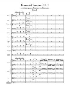 Ouvertüren Band 1 op. 21, 26, 27, 32 von Felix Mendelssohn Bartholdy 
