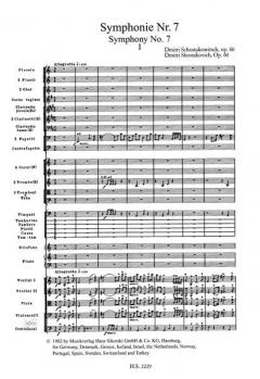 Sinfonie Nr. 7 von Dmitri Schostakowitsch 