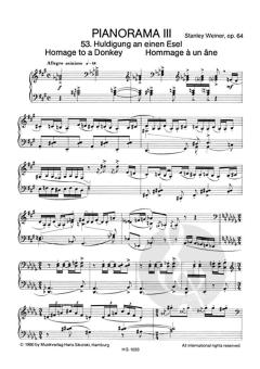 Pianorama Heft 3 von Stanley Weiner 