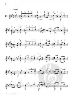 24 Etüden op. 35/1 Band 1 von Fernando Sor 