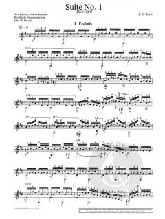 Suite Nr. 1 BWV 1007 für Violoncello von Johann Sebastian Bach 