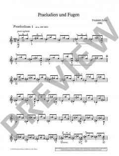 Sechs Praeludien und Fugen von Friedrich Zehm 