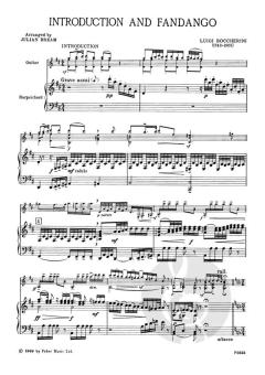 Introduction & Fandango von Luigi Boccherini 