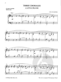 Three Chorales (Solo Marimba) von Evelyn Glennie 
