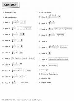 Saxophone Basics (Pupil's Book/CD) von Andy Hampton 
