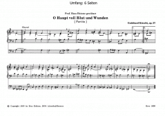 O Haupt voll Blut und Wunden (Orgel) von Godehard Kirscht im Alle Noten Shop kaufen