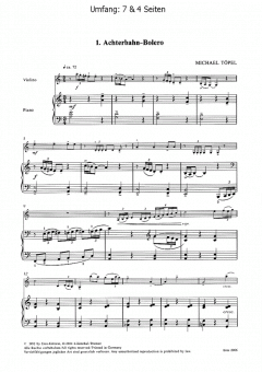 Labyrinth (Violine, Klavier) von Michael Töpel im Alle Noten Shop kaufen