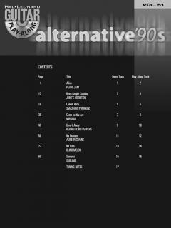 Guitar Play-Along Vol. 51: Alternative '90s von Nirvana 