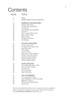 Thirty Spirituals For Low Voice And Piano 