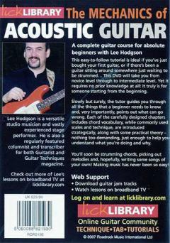 The Mechanics Of Acoustic Guitar (2 DVD) von Lee Hodgson 