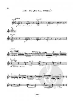 24 Caprichos de Goya 3 Op. 195 C von Mario Castelnuovo-Tedesco 