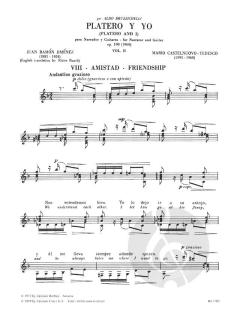 Platero Y Yo 2 Op. 190 von Mario Castelnuovo-Tedesco 