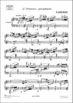 Oiseau Prophete Piano von Robert Schumann 
