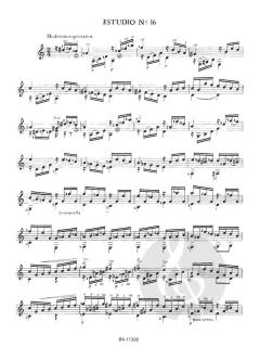 23 Estudios Escogidos von Mauro Giuliani 