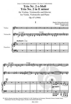 Trio Nr. 2 op. 67 (Dmitri Schostakowitsch) 