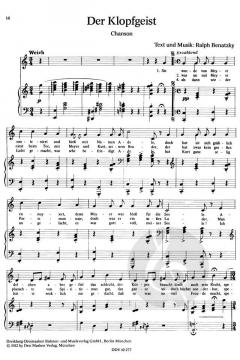 Chansons Lieder Evergreens von Ralph Benatzky 
