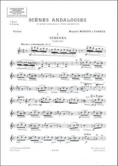 Scene Andalouse Trio von Simone Huguet 