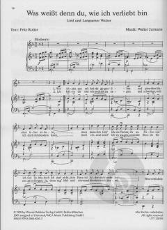 21 Lieder und Chansons von Walter Jurmann 