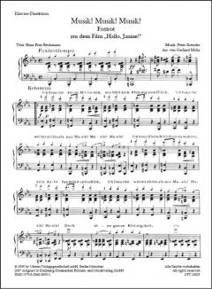 Musik! Musik! Musik! von Peter Kreuder 