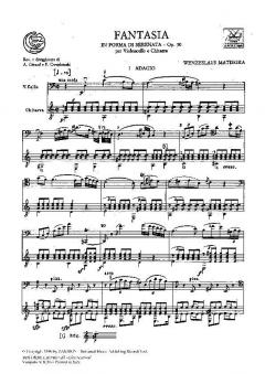 Fantasia In Forma Di Serenata Op. 30 Chit von Wenzel Matiegka 