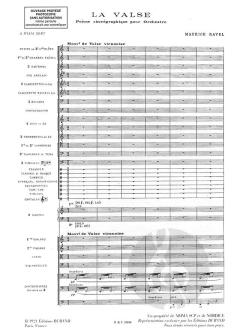 La Valse Poche von Maurice Ravel 