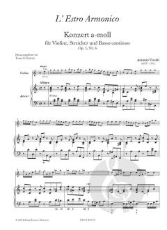 Konzert a-moll Op. 3 Nr. 6 von Antonio Vivaldi 