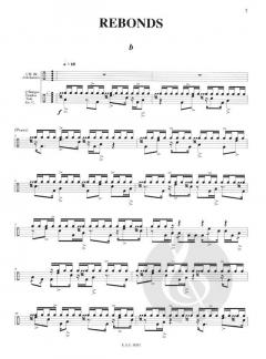 Rebonds Pour Percussion Solo (Iannis Xenakis) 