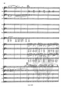 Cantate De Noel Partition (Soli Choeur Org et Orch von Arthur Honegger 