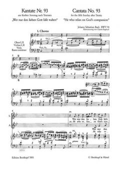 Wer nur den lieben Gott lässt walten (J.S. Bach) 