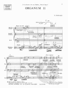 Organum II Orgue von X. Darasse 