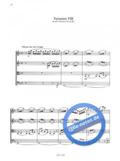 Happy Birthday-Variationen von Peter Heidrich für Streichquartett im Alle Noten Shop kaufen