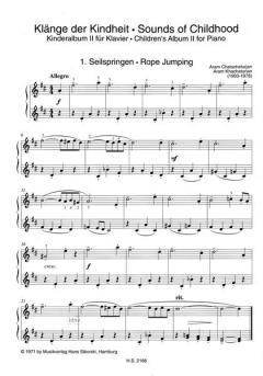 Kinderalbum Band 2: Klänge der Kindheit von Aram Chatschaturjan für Klavier im Alle Noten Shop kaufen